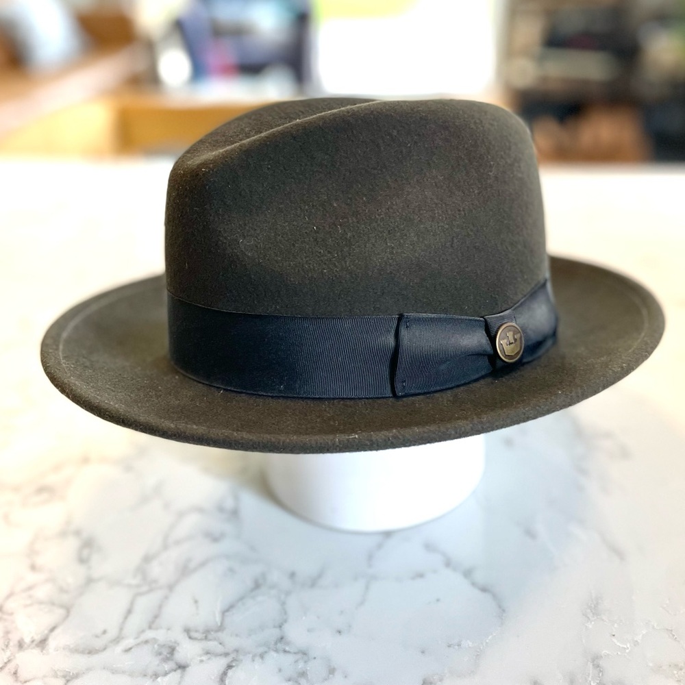 Goorin Bros Dean the Butcher Fedora (Mossy Grey)